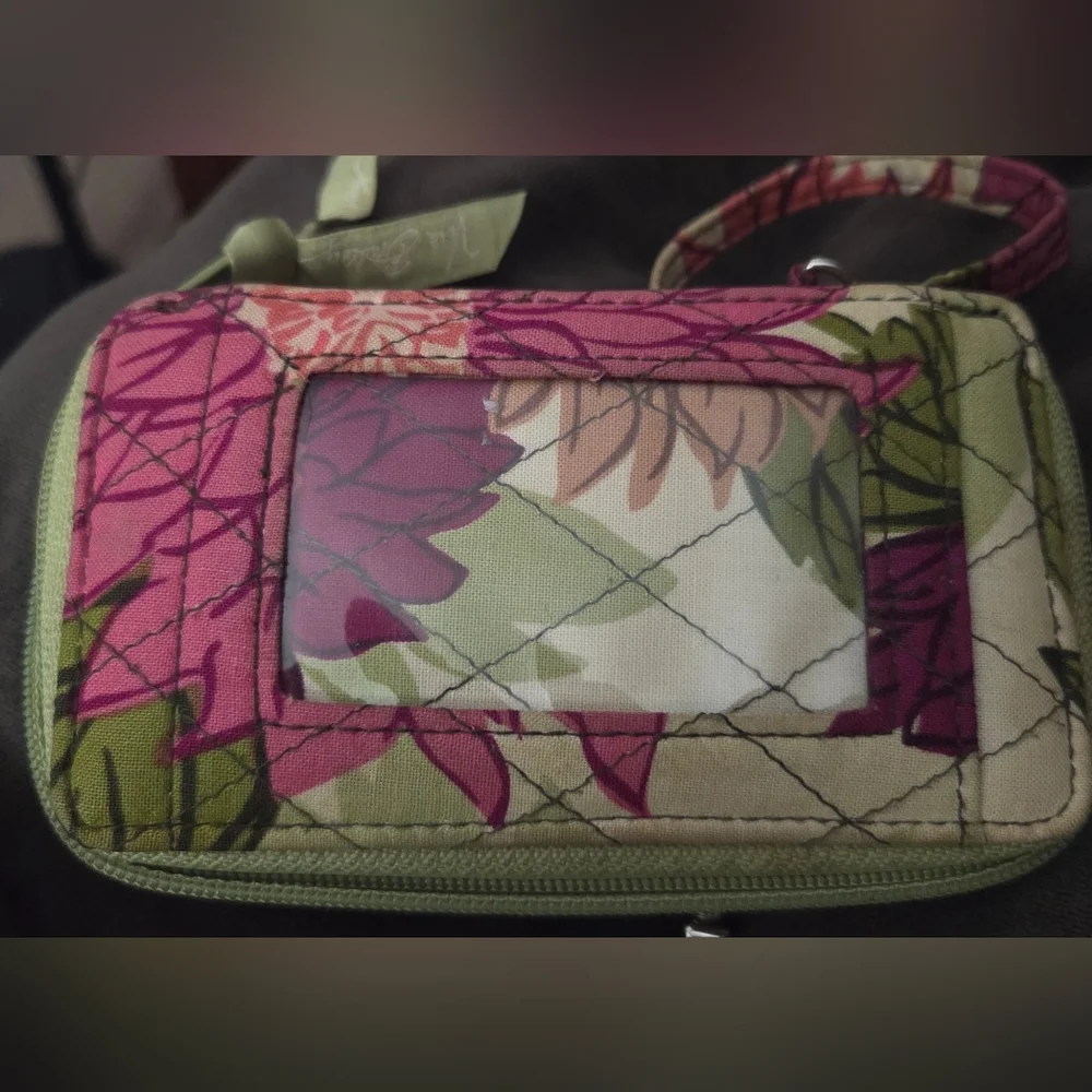 Floral Vera Bradley Wristlet Wallet - Picture 2 of 6